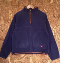 Dickies ハーフジップ フリースジャケット パープル