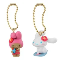 ③ サンリオキャラクターズ アロハスイングコレクション 2種セット ガチャガチャ