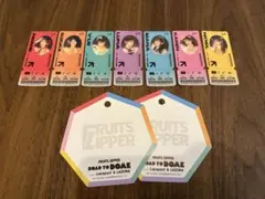 FRUITS ZIPPER ステッカー 全種コンプリート ららぽーと 絵馬2枚付