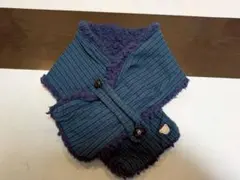 子供用　ストライプフリース　マフラー