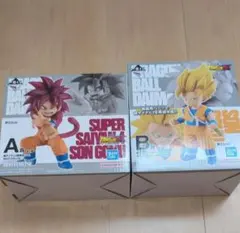 一番くじ　ドラゴンボール　孫悟空　ベジータ　フィギュアセット