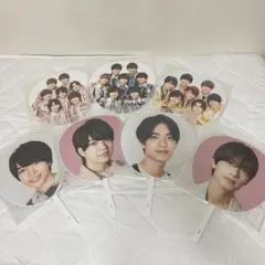 なにわ男子　うちわ　団体　高橋恭平　西畑大吾　おまけ付き