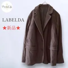 新品【ラベルダ】ウールテーラードジャケット オフィスカジュアル フォーマル M