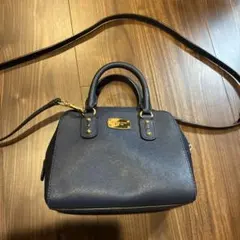 MICHAEL KORS ネイビー ショルダーバッグ