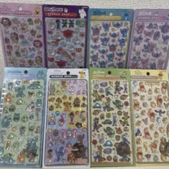 ディズニーボンボンドロップシール　8枚　コンプリート