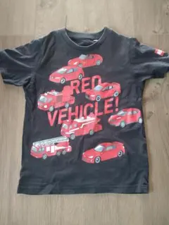 ユニクロ　半袖Ｔシャツ　トミカ赤い車　120