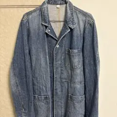 UNIQLO デニムカバーオール インディゴ Lサイズ