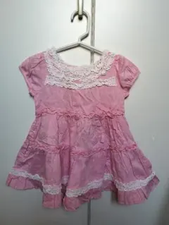 シャーリーテンプル　ピンク　ベビー　90 ワンピース