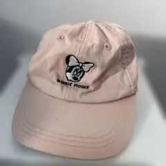 ミニーマウス ピンクキャップ