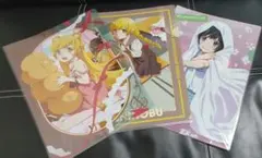 物語シリーズ　クリアファイル