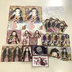 鬼滅の刃　ねずこ　原作ポストカード　ステッカーなどまとめ売り