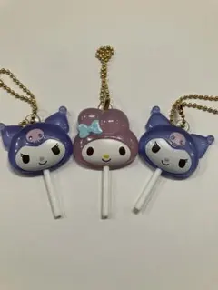 サンリオ　カプセルトイ ガチャガチャ マイメロ　クロミ×2