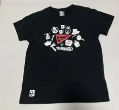 CHUMS イラストデザイン Tシャツ 半袖　ブラック　Mサイズのサムネイル