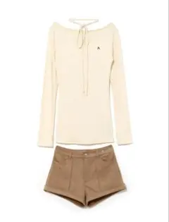 andmary Bruna pants set up ivory