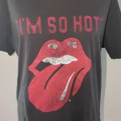 ローリング・ストーンズ　Tシャツ　"I'M SO HOT" 古着　L