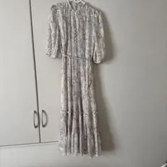 セルフォード 総レース ロングワンピース オケージョン 結婚式 石原