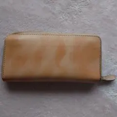 ライトブラウン　革製品　長財布　ユニセックス
