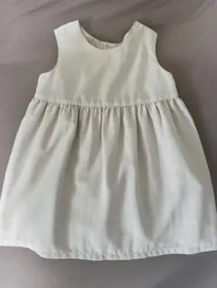 agnis b. ノースリーブワンピース クリーム色