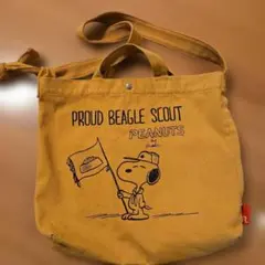 PEANUTS スヌーピー　ルートートROOTOTE　コラボ ショルダーバッグ