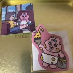 おぱんちゅうさぎ ステッカー 2枚セット