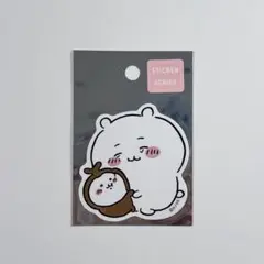 ちいかわ スマホに貼れるサイズのステッカー（ちいかわとカブトムシ）