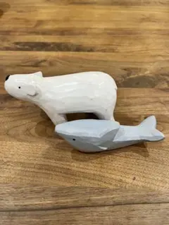 T-Lab ぽれぽれ動物 しろくま&イルカ２個セット