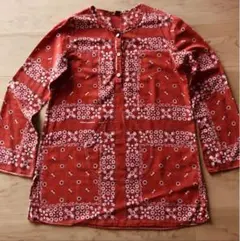 ヒステリックグラマー　HYSTERIC GLAMOUR ペイズリー　チュニック