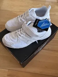 瞬足　SYUNSOKU JJ-184 白/白 23.5 EE