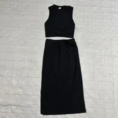 シーイン　ヘソだし　セットアップ　8y