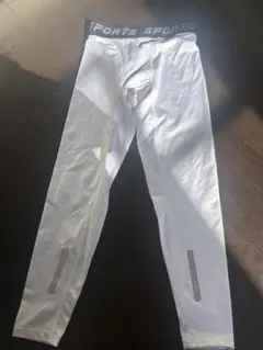 SPORTS ホワイト インナータイツ ランニング