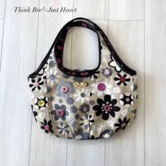 Think Bee!×Just Heart 花柄 トートバッグ マーガレット