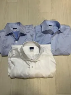 CHOYAチョーヤ Yシャツ 定価9130円 白 ブルー 42-84 3枚セット