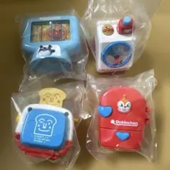 アンパンマン ポップンハウス6 カプセルトイ ガチャガチャ　4個セット