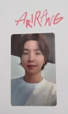BTS ARIRANG　SUGA　ユンギ　トレカ