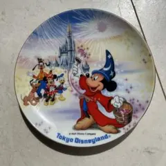 東京ディズニーランド 10周年記念 プレート　ファンタジア　ミッキー　絵皿