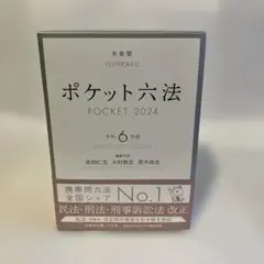 【美品】ポケット六法、令和6年版
