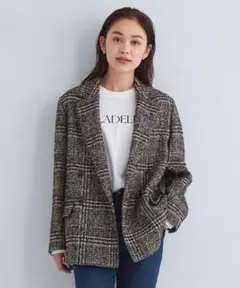 グリーンレーベルリラクシング　チェックジャコット