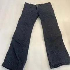 レディースパンツ ウール混紡