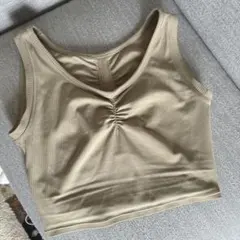 Lululemon ベージュ タンクトップサイズ6