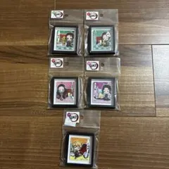 京都限定　鬼滅の刃 額縁マグネット 5個セット 竈門炭治郎 竈門禰豆子 我妻善逸