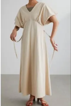 バルーンスリーブカットワンピース　スタイルミキサー