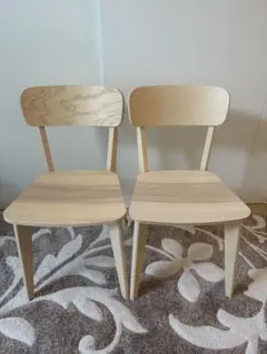 直接引取限定】【美品】IKEA LISABO ダイニングチェア 4脚 神戸市