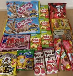 お菓子詰め合わせ まとめ売り カプリコ ビスコ 柿の種 スナック