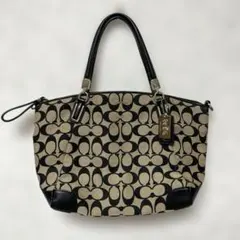 COACH コーチ シグネチャー 2WAY ハンドバッグ ショルダーバッグ