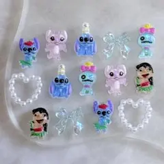 【 新品 】大人気❣️ スティッチ リロ・アンド・スティッチ ネイルパーツ