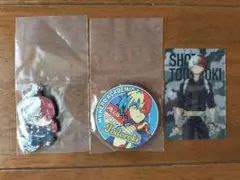 ヒロアカ 轟焦凍 ショート ラバーマスコット コースター メタルカード ガチャ