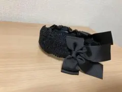 【極美品】青木美沙子×しまむらコラボ　黒　カチューシャのサムネイル