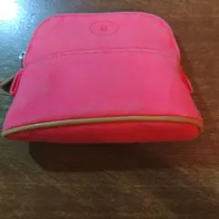 HERMES ボリードポーチ ピンクのサムネイル