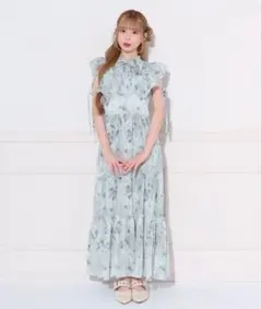 apres jour アプレジュール フリルワンピース ミントグリーン apres jour アプレジュール フリルワンピース ミントグリーン - メルカリ