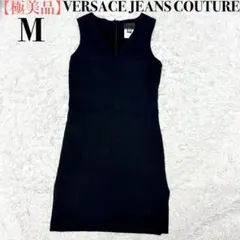 ヴェルサーチジーンズクチュール　グレカ柄　ノースリーブ　黒　イタリア製　総柄　M 2026年最新】Versace Jeans Couture カラー：ブラック系 レディース